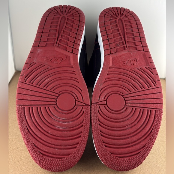 Nike Air Jordan 1 Fearless Come Fly W/ Me CK5665-062 Mens 11.5 Red Black Mid - Picture 7 of 8